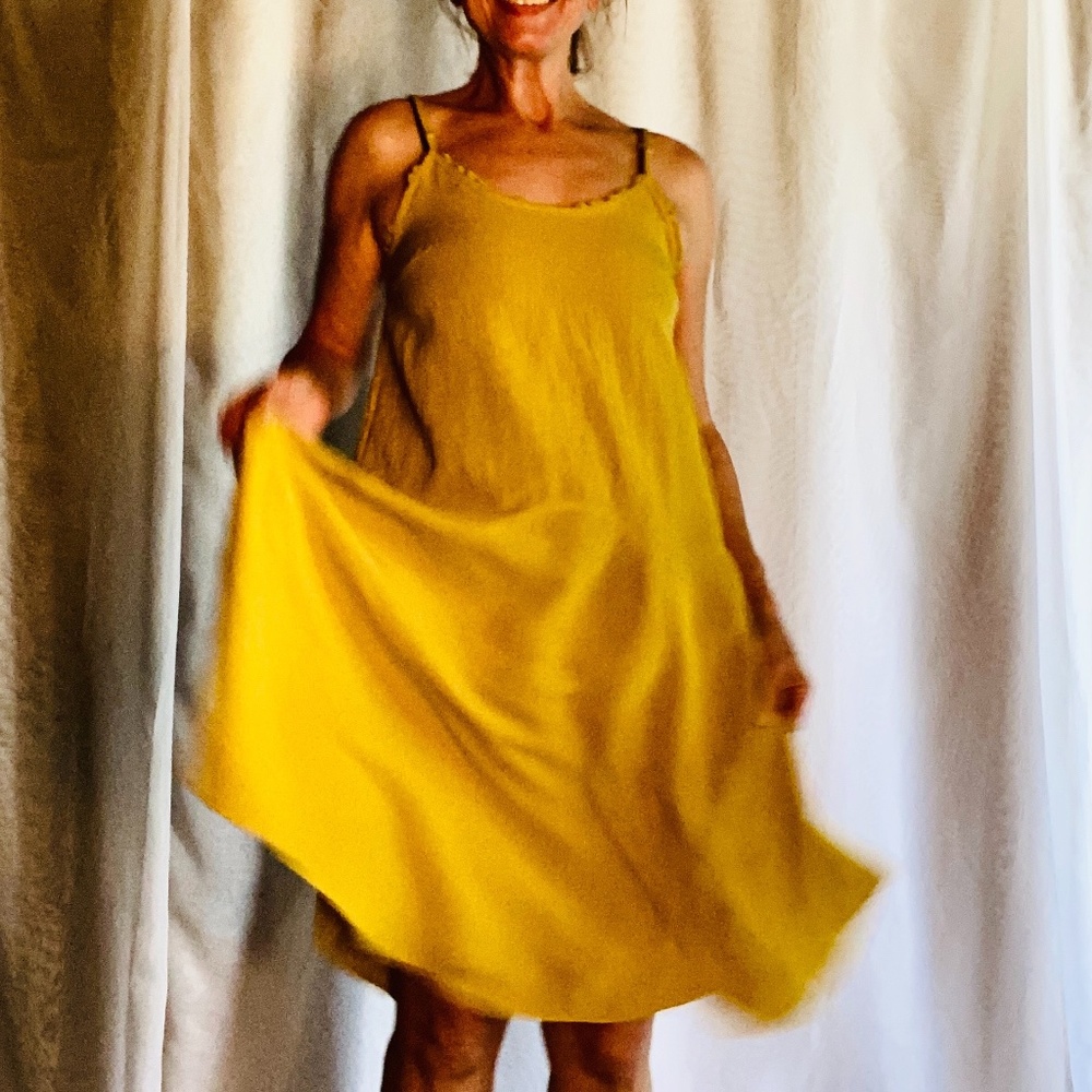 Vernacular Chartreuse Sundress